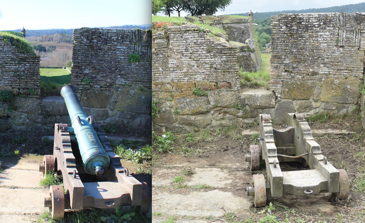 c/ fotos: Canhão datado do século XVIII roubado da Fortaleza de Valença