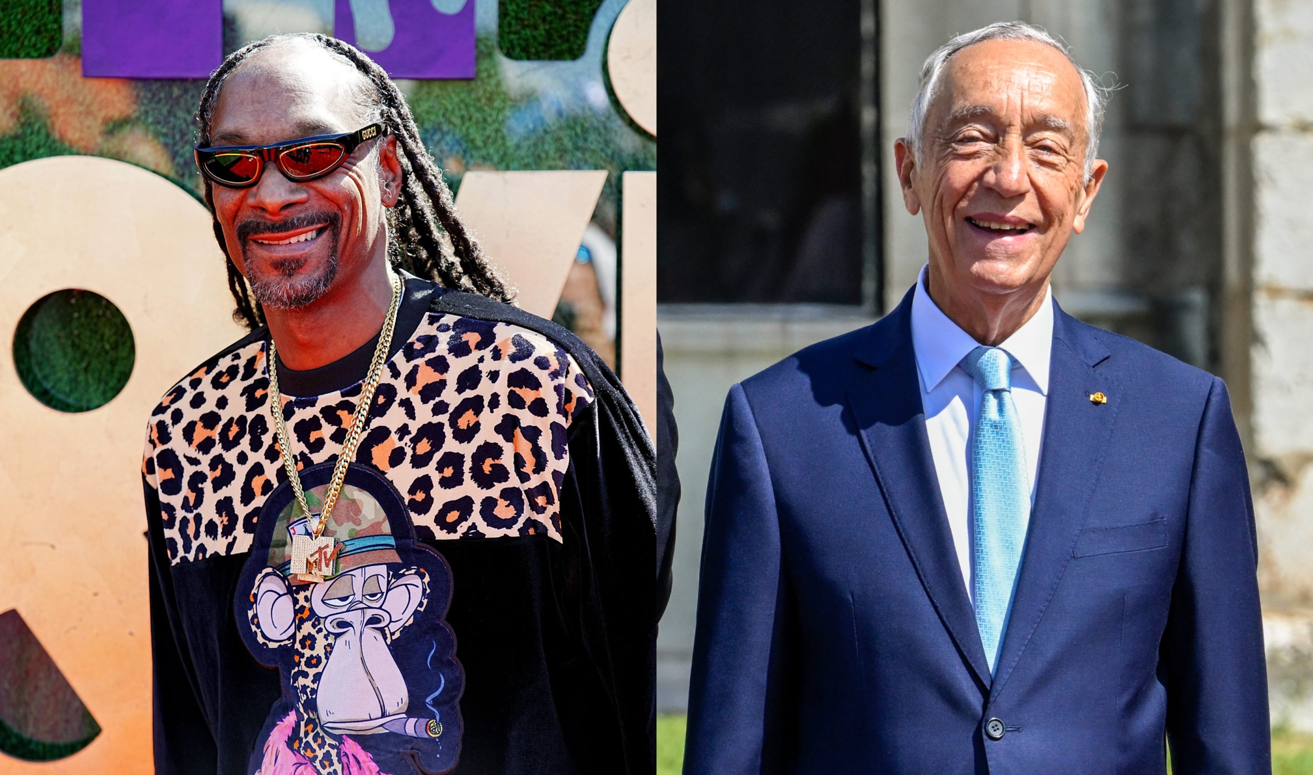 c/VÍDEO: Snoop Dog não está em Braga mas partilhou vídeo de Marcelo que já tem mais de 5 milhões de visualizações