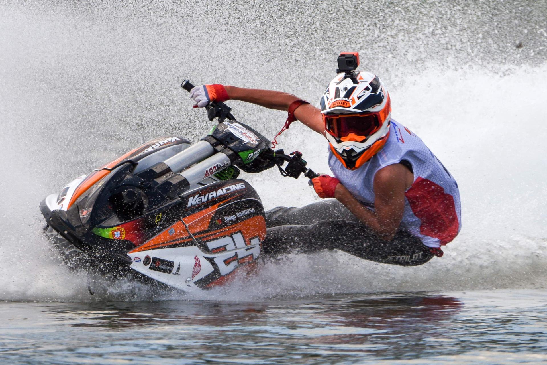 É de Viana e conseguiu segundo lugar na terceira ronda do europeu de aquabike