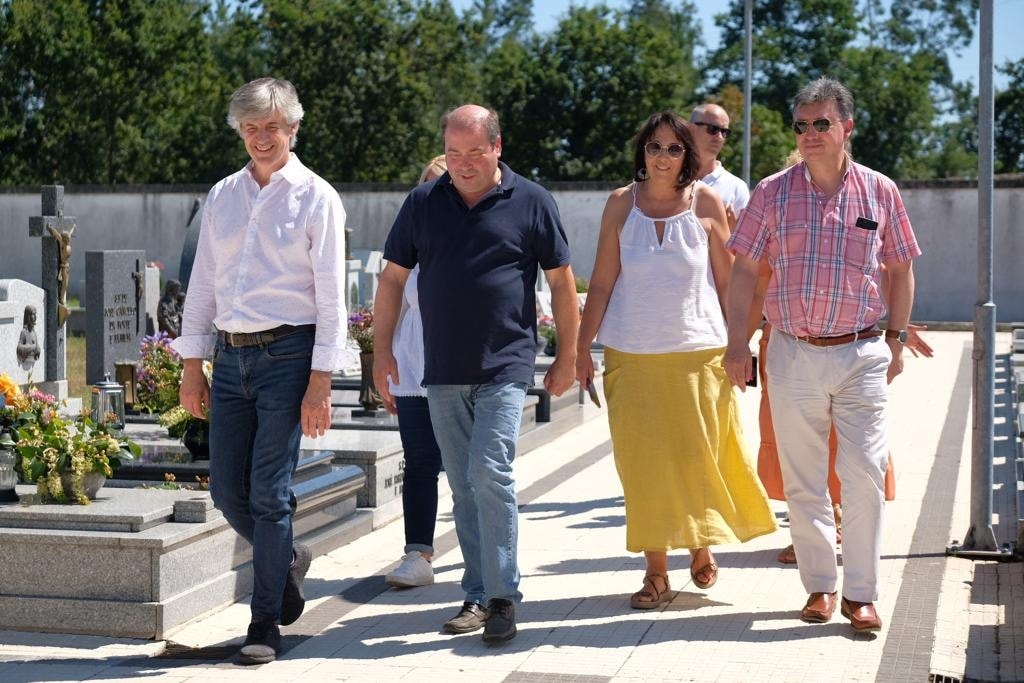 c/FOTOS: Câmara de Viana visitou obras em curso em Perre, Mazarefes e Vila Fria