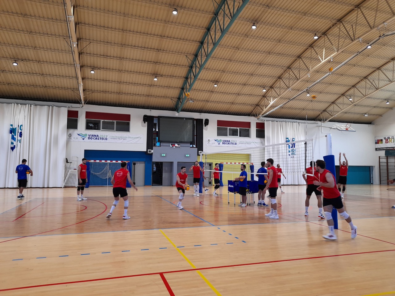 Seleção nacional de voleibol preparou apuramento do campeonato da Europa em Viana do Castelo