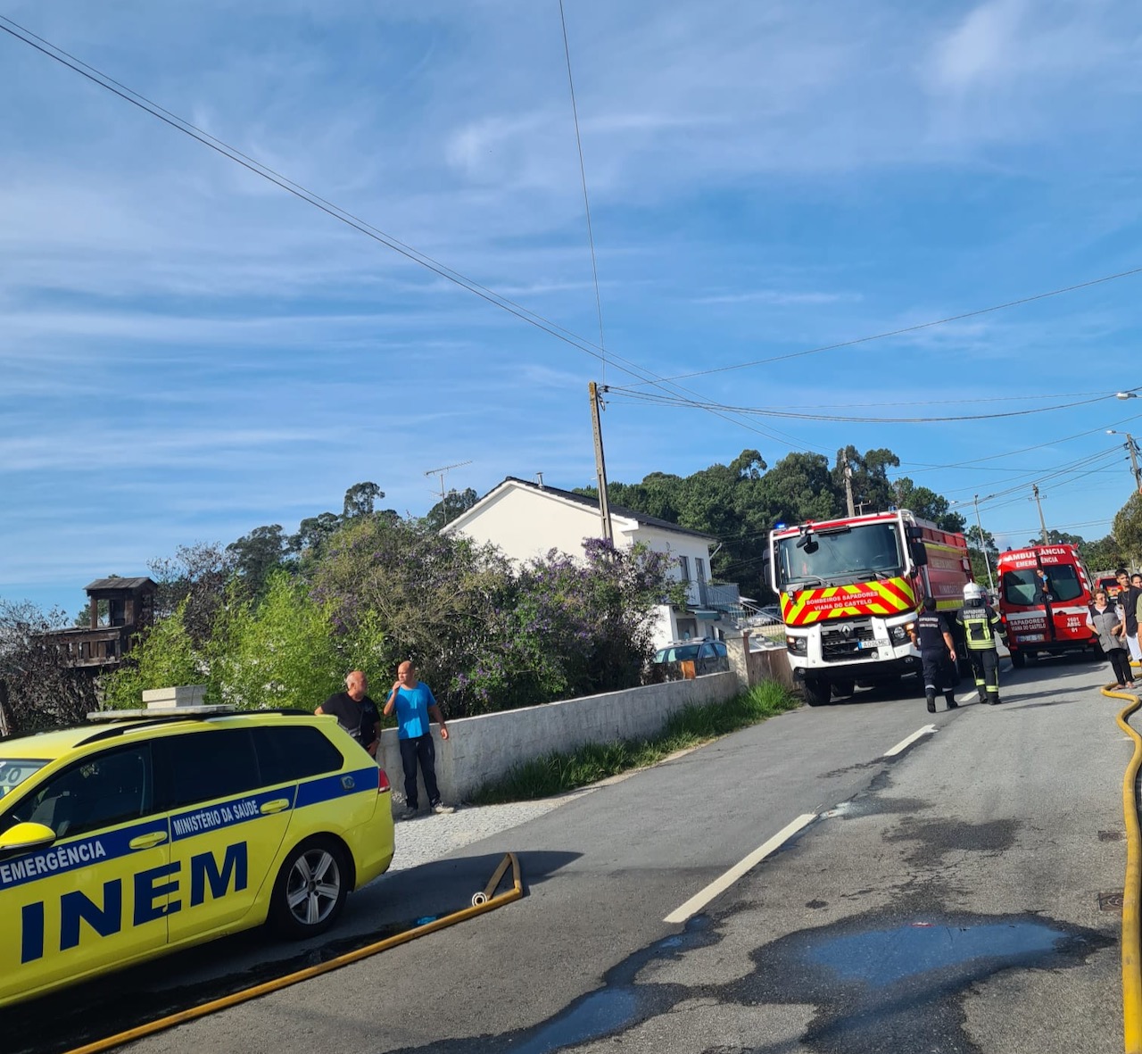 VIANA: Um morto após incêndio habitacional em Vila Fria