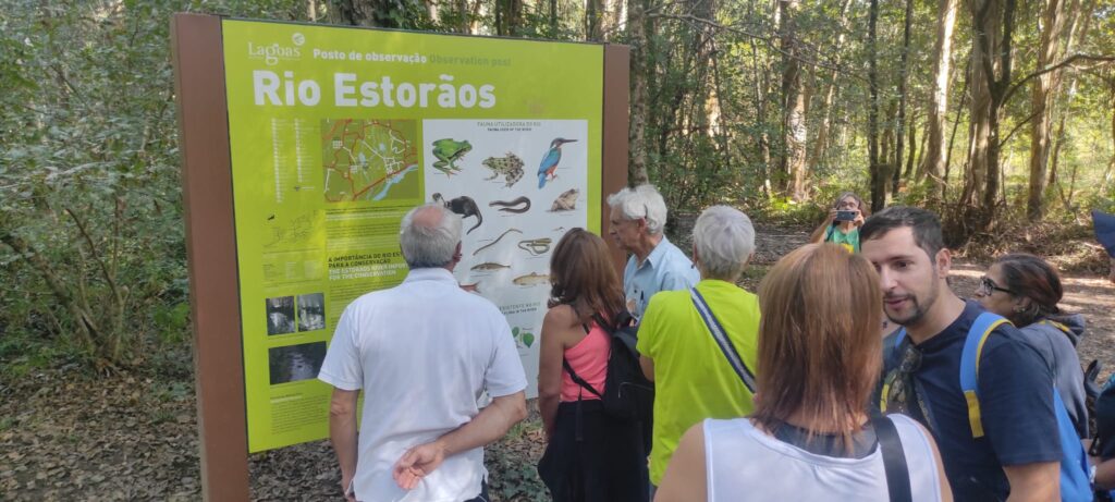 PONTE DE LIMA: Verdes estiveram na Lagoa de Bertiandos e alertam para impacto da seca