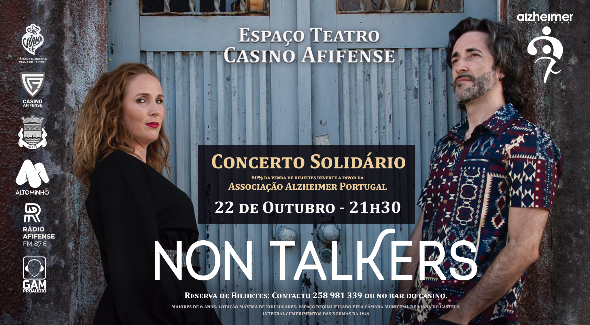 Non Talkers em Concerto Solidário em Afife