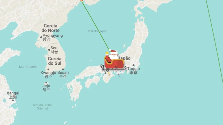 Por Onde Anda O Pai Natal A Google Mostra A Sua Viagem Pelo Mundo Em Tempo Real R Dio Alto Minho