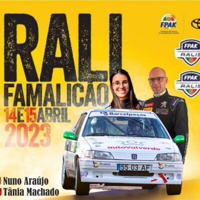 Rali de Famalicão, Nuno Araújo, Tânia Machado