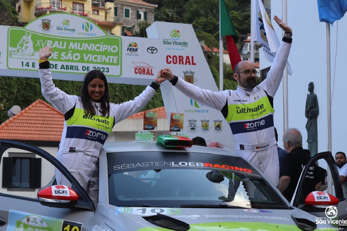 Renato Pita brilha na estreia no Rali da Madeira