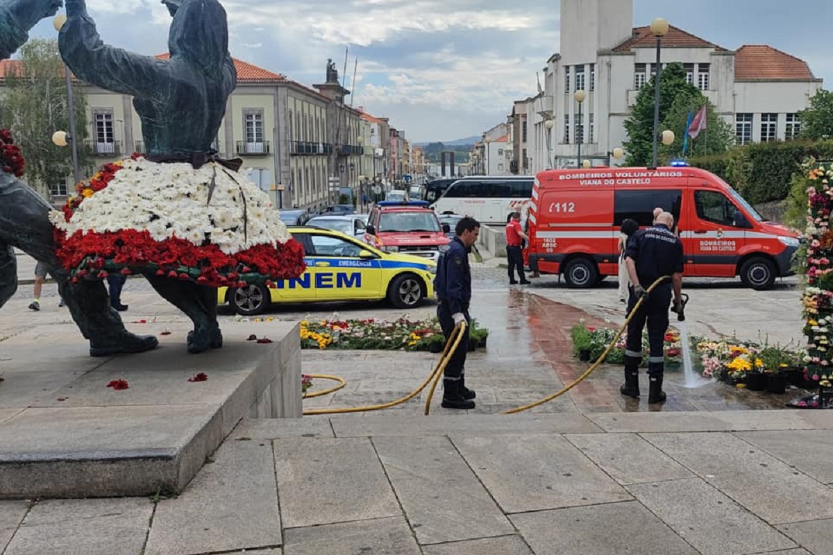 Viana do Castelo! Homem de 62 anos em estado grave após cair no Largo da Estação
