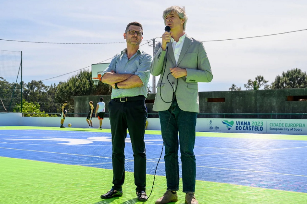 Vila Mou! Requalificação do polidesportivo de Santo Amaro já está inaugurada