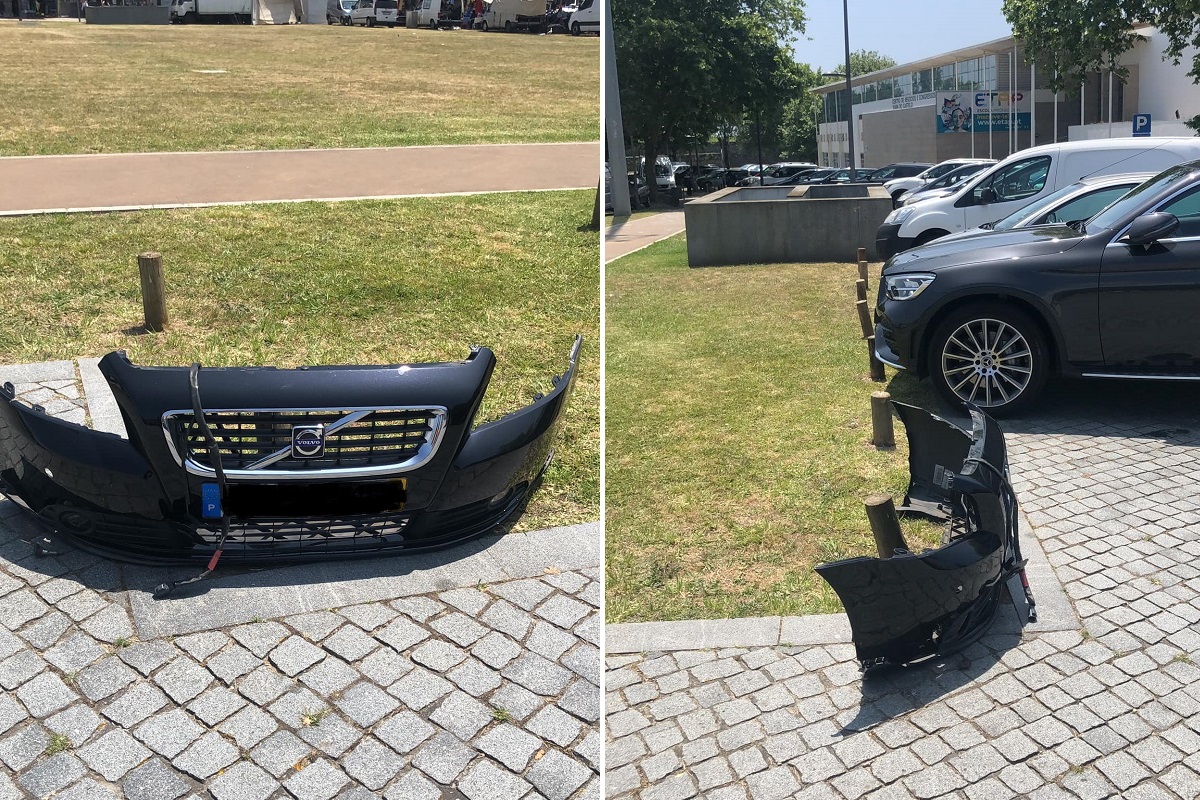 “Alguém não se apercebeu e perdeu a frente do carro”