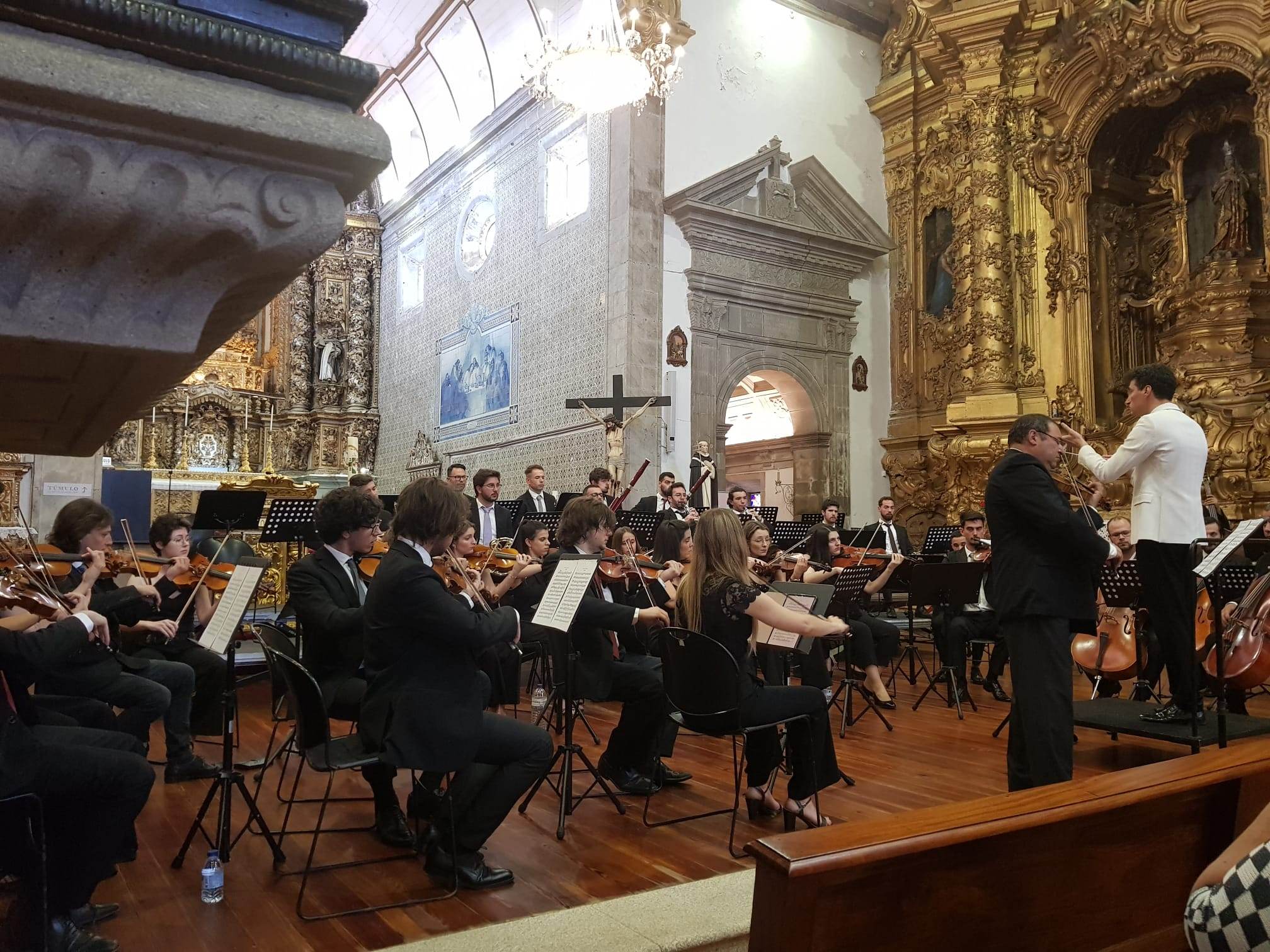 Igreja de São Domingos enche para assistir a evento da ConSpirito Orquestra