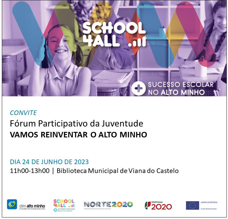 Fórum Participativo da Juventude dedicado à temática Vamos reinventar o Alto Minho