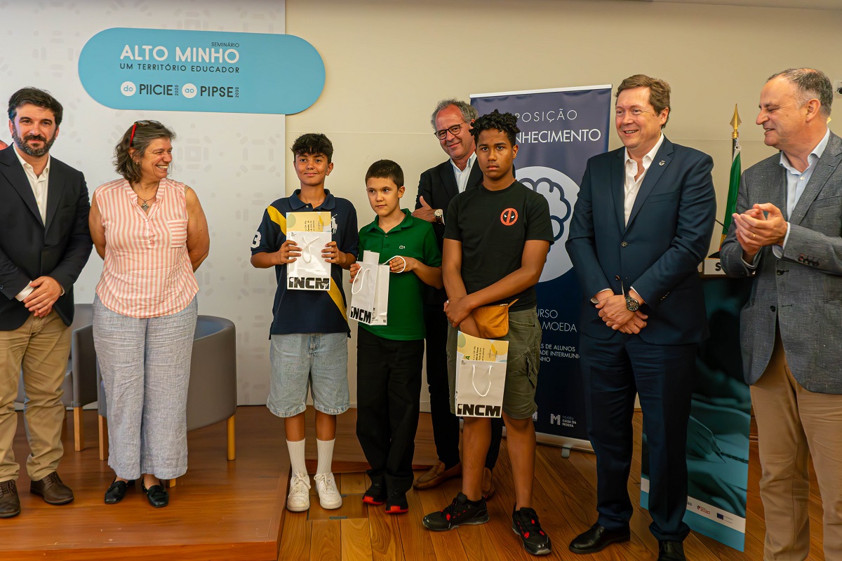 Aluno do Alto Minho desenha moeda que vai entrar em circulação em 2024