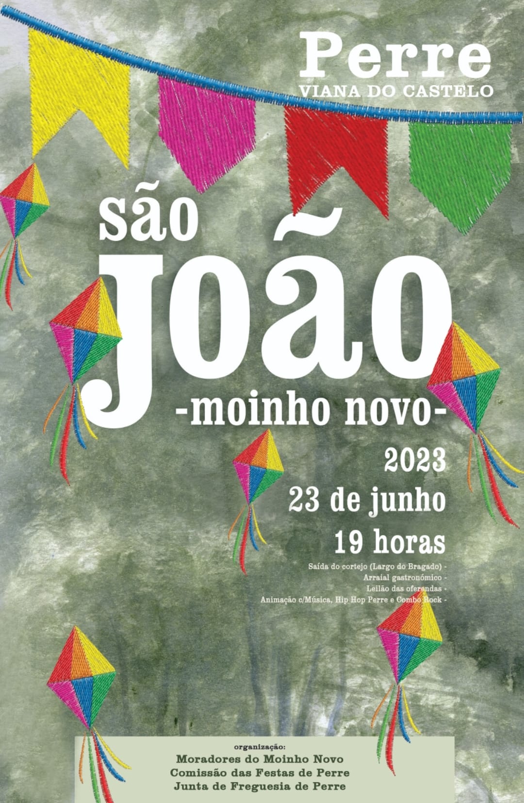 Arraial de São João em Perre é esta sexta-feira