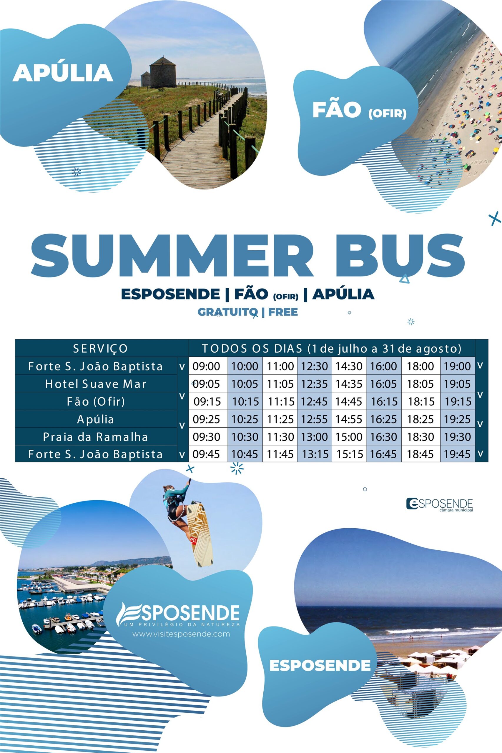Summer Bus, Esposende