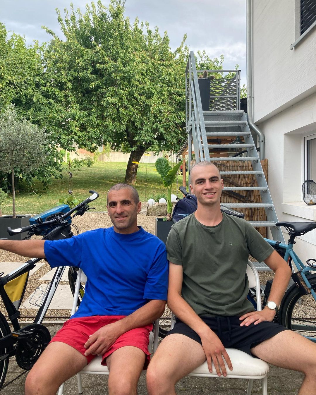 Carlos e Gabriel, Alemanha, Ponte de Lima, Bicicleta