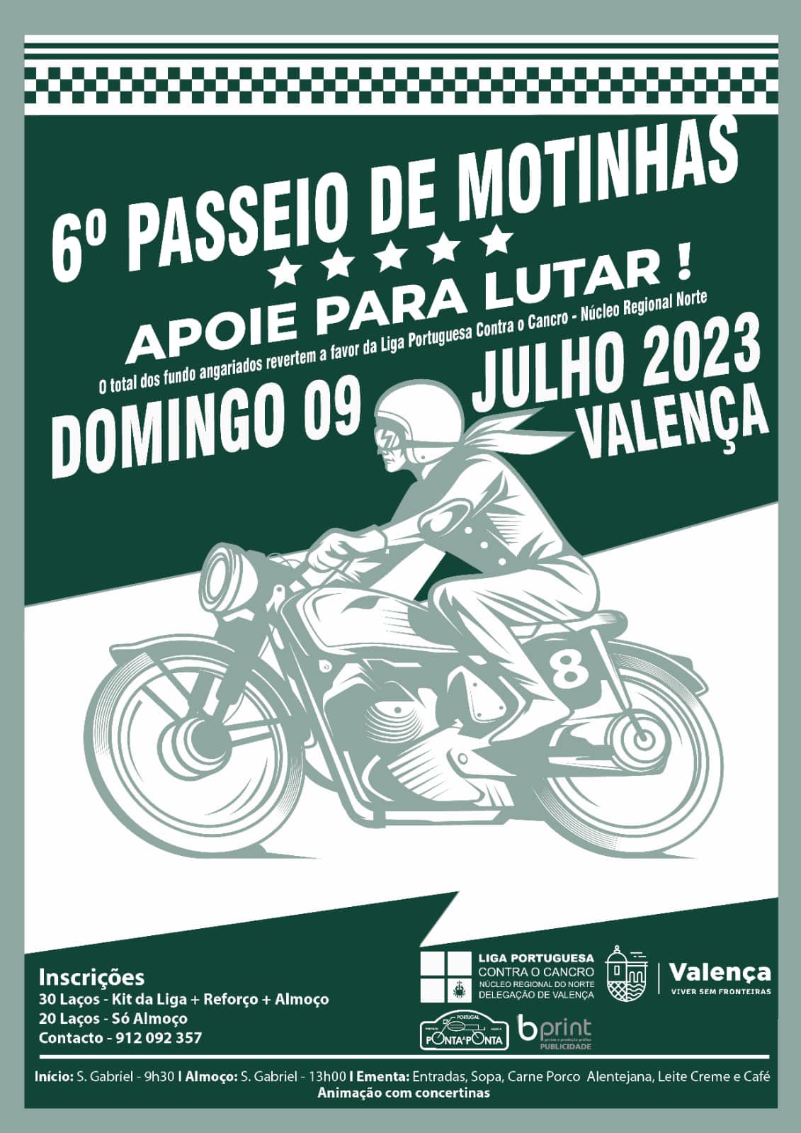 6.º Passeio Solidário de Motinhas em Valença