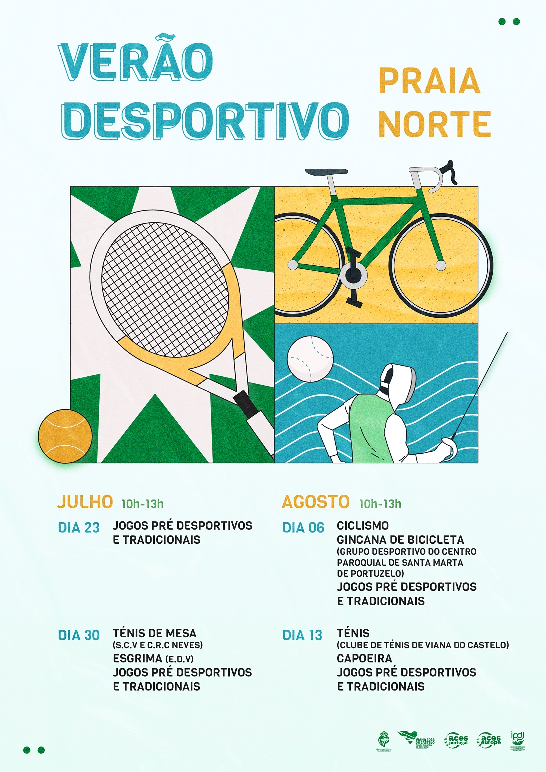 Cartaz Verão Desportivo