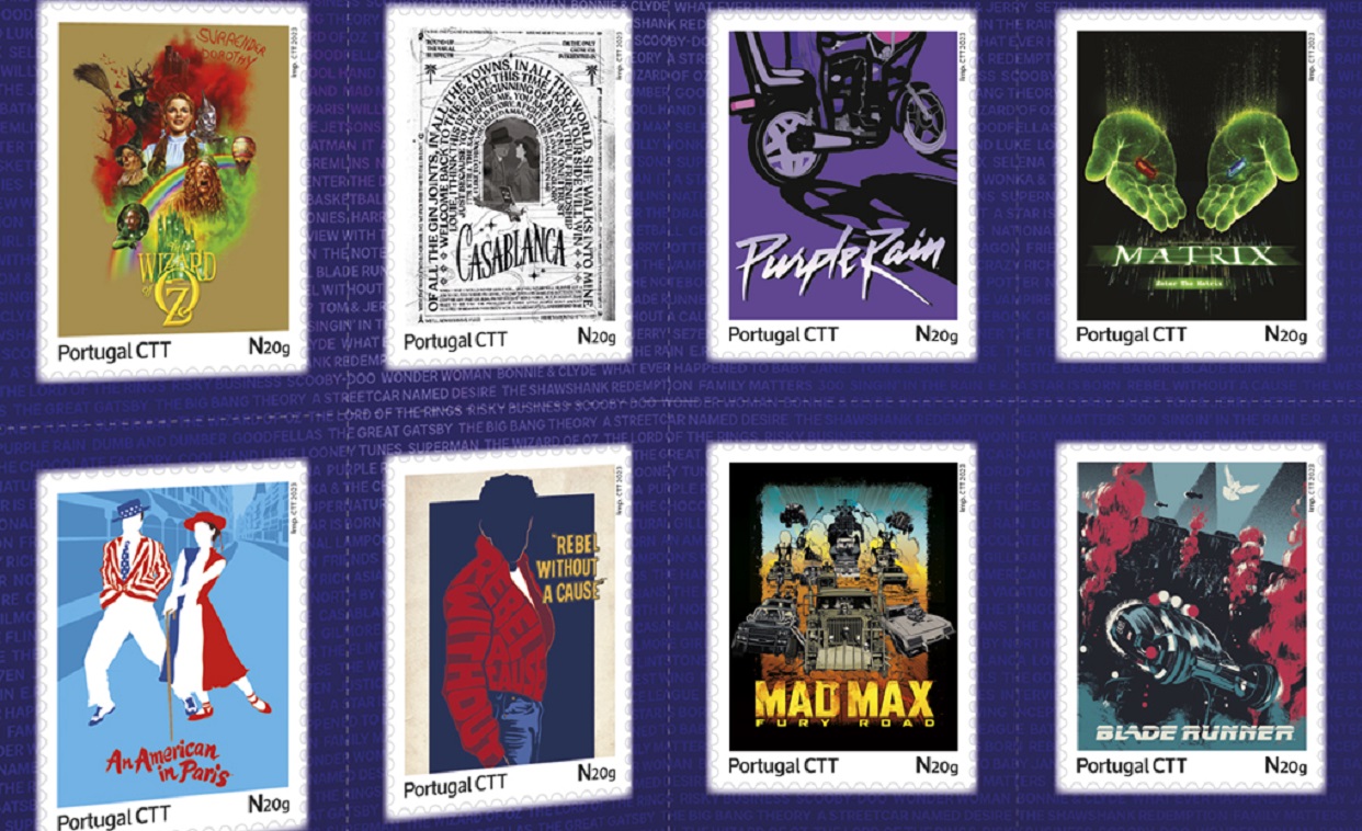 Óscares! CTT lançam selos personalizados dedicados aos filmes vencedores