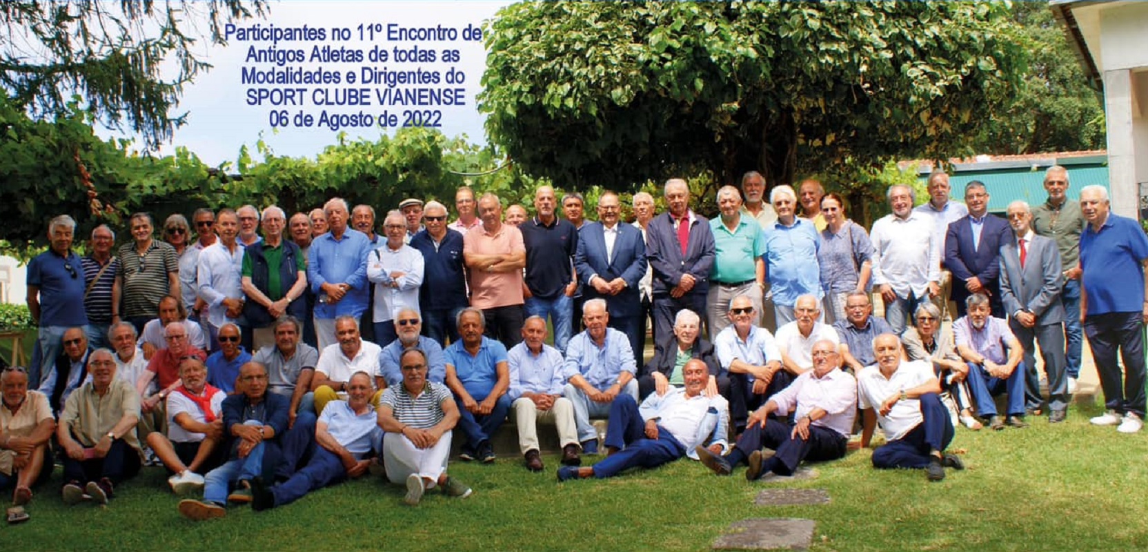 Vem aí o 12.º encontro de antigos atletas e dirigentes do SC Vianense