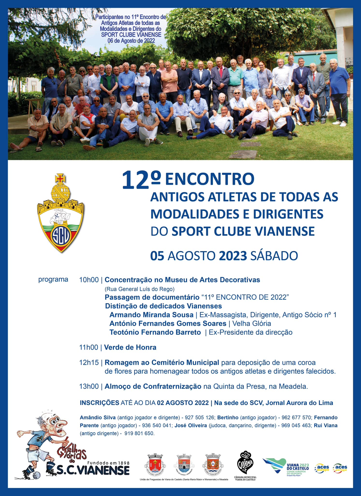 Encontro Atletas Dirigentes SC Vianense