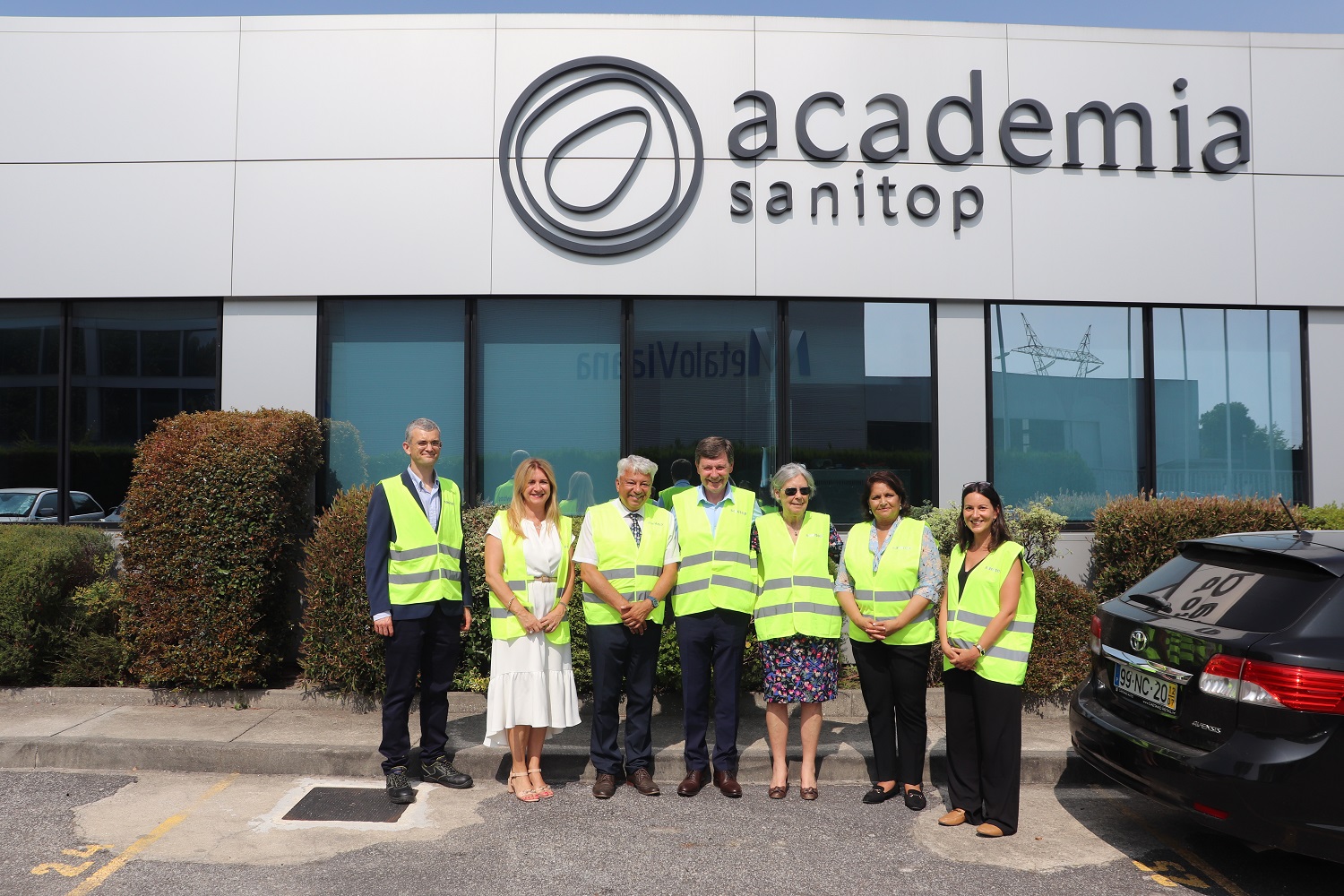 Sanitop recebe a visita do Embaixador da Bélgica