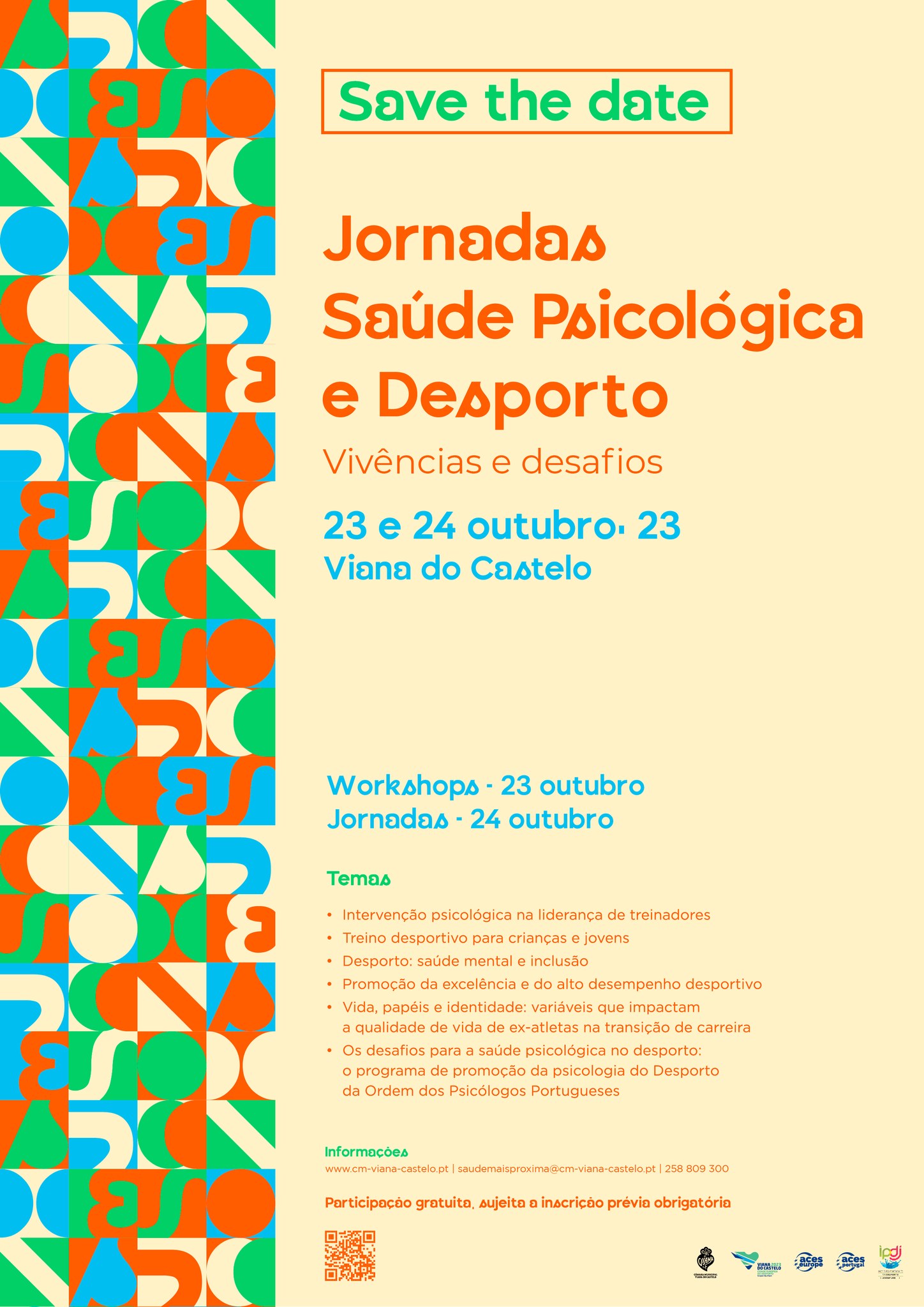 Jornadas Saúde Psicológica e Desporto