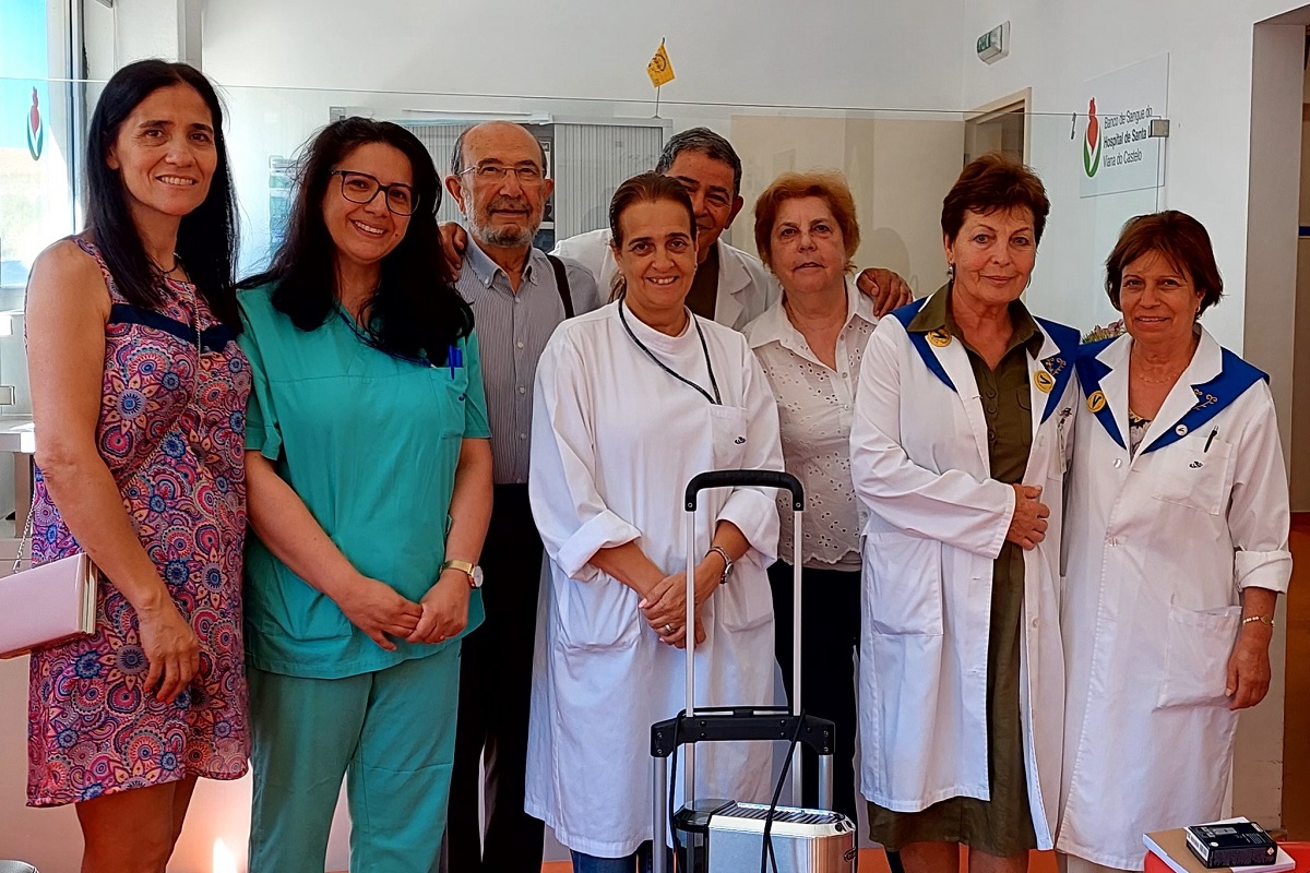 Liga dos Amigos do Hospital ajuda a reforçar o Serviço de Sangue
