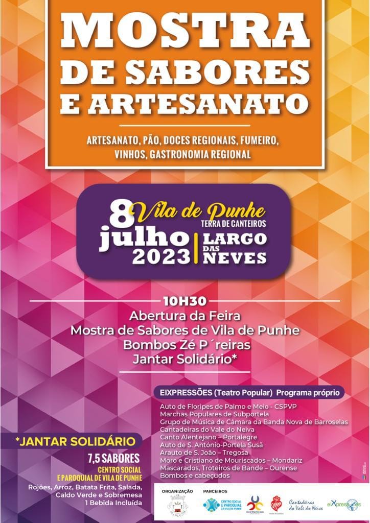 Mostra de Sabores e Artesanato de Vila de Punhe