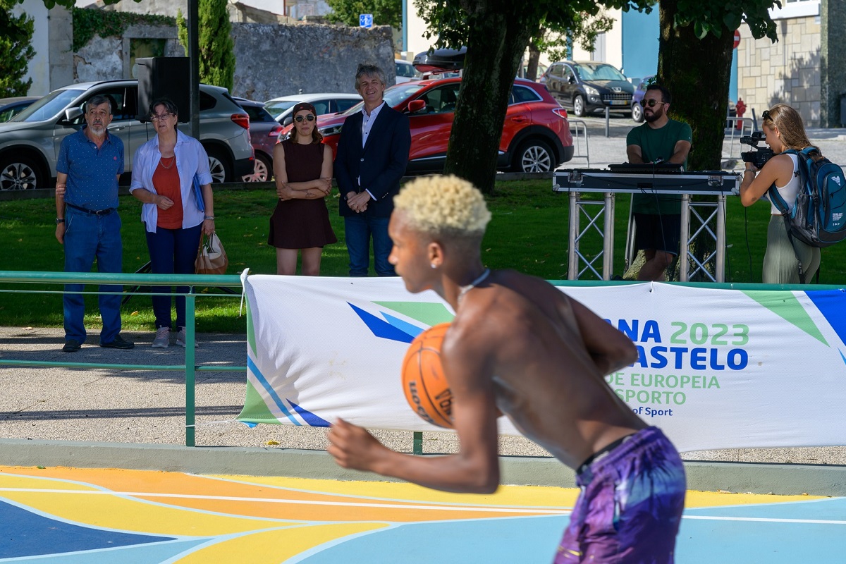Inaugurado campo de basquetebol “Filha do Mar” no Jardim D. Fernando