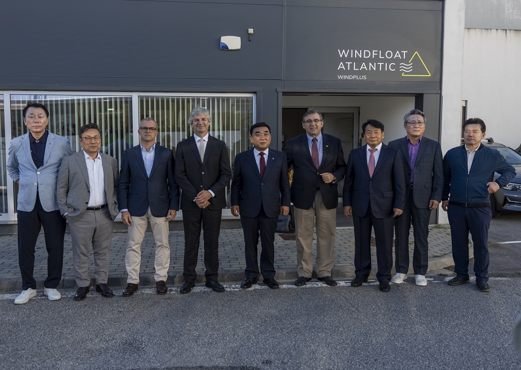 Delegação sul-coreana de Ulsan visita investimento offshore em Viana do Castelo