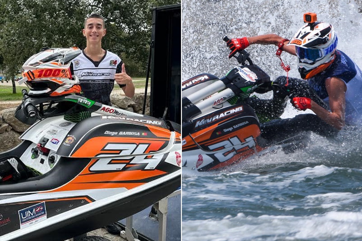 Atleta vianense Diogo Barbosa sagra-se campeão ibérico de SKI GP3