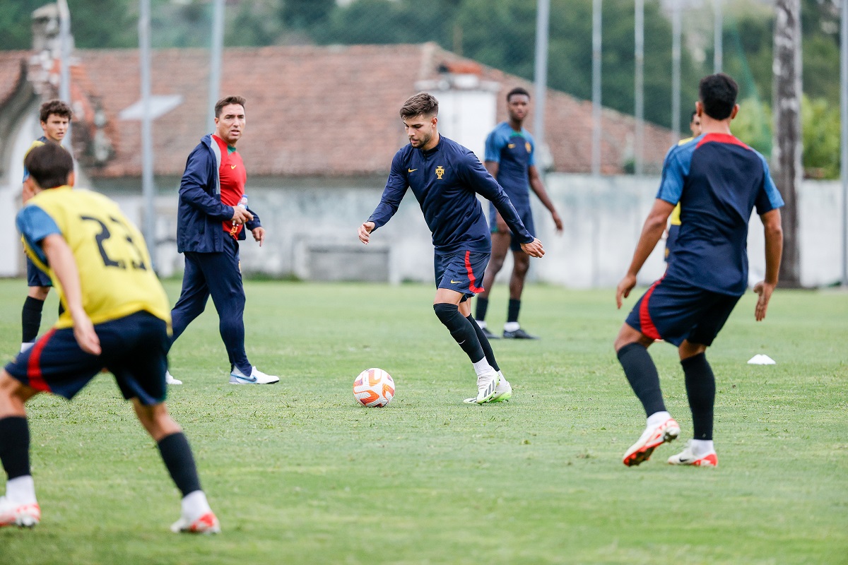 Seleção sub-21 está a treinar em Arcos de Valdevez