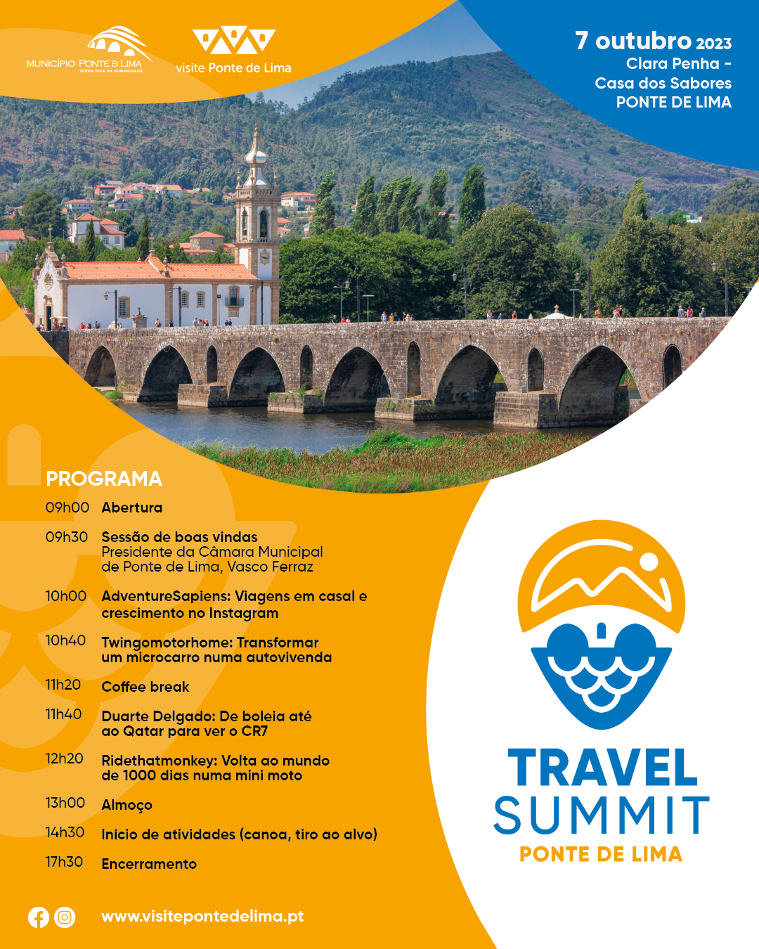 Vem aí o Ponte de Lima Travel Summit
