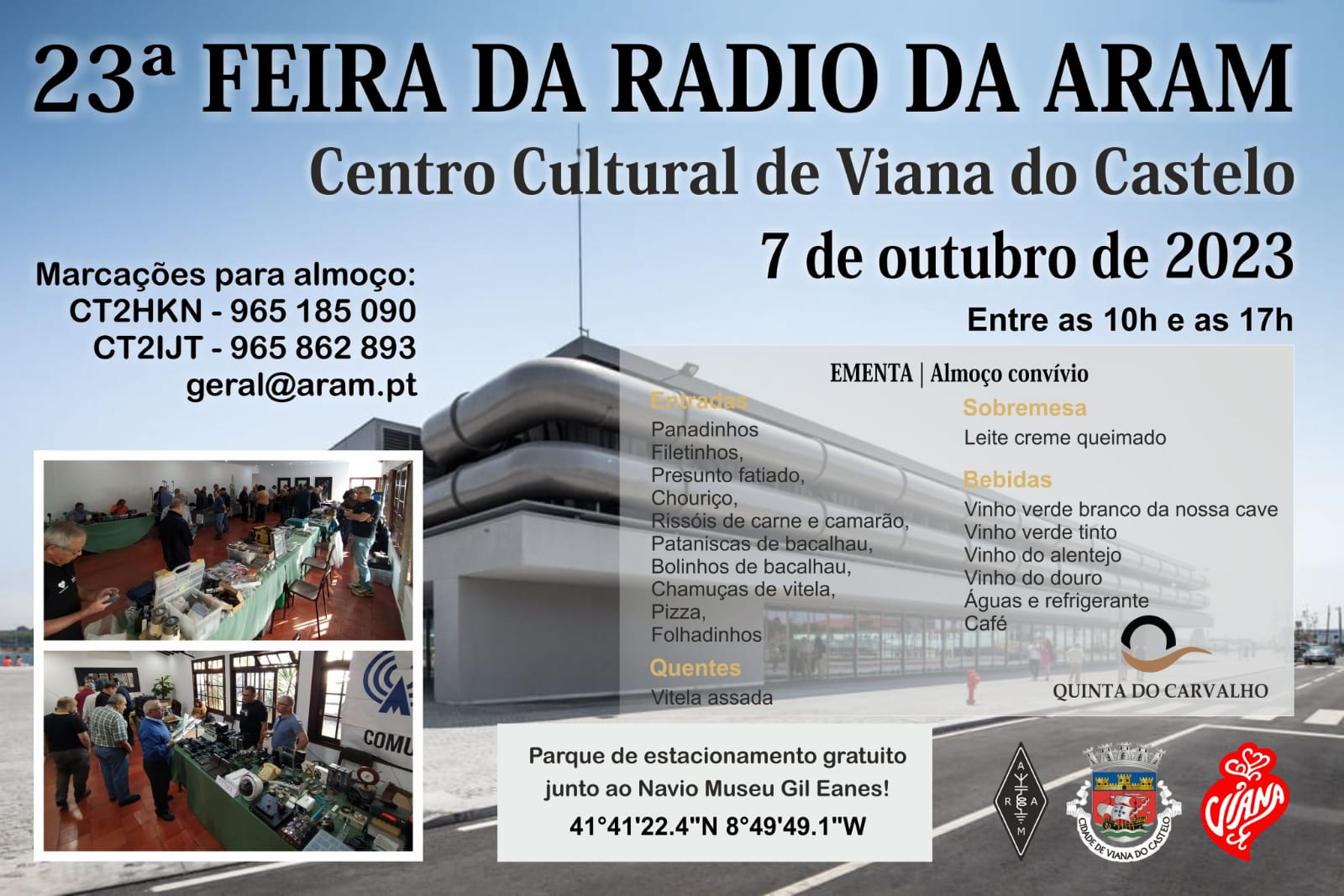 Feira de Rádio da Associação de Radioamadores do Alto Minho (ARAM)