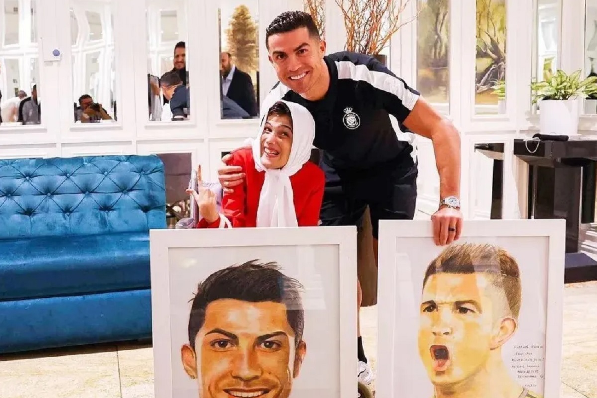 “Cristiano Ronaldo cometeu um crime por me abraçar, mas não apresentámos queixa”