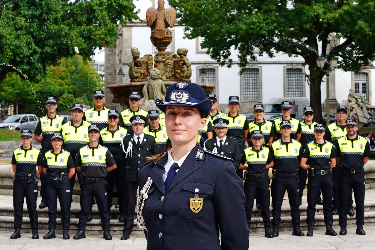 Andreia Parente assume comando da Polícia Municipal de Braga