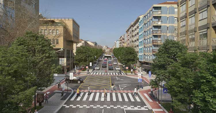 Braga: Avenida da Liberdade com vários condicionamentos à circulação nas próximas semanas