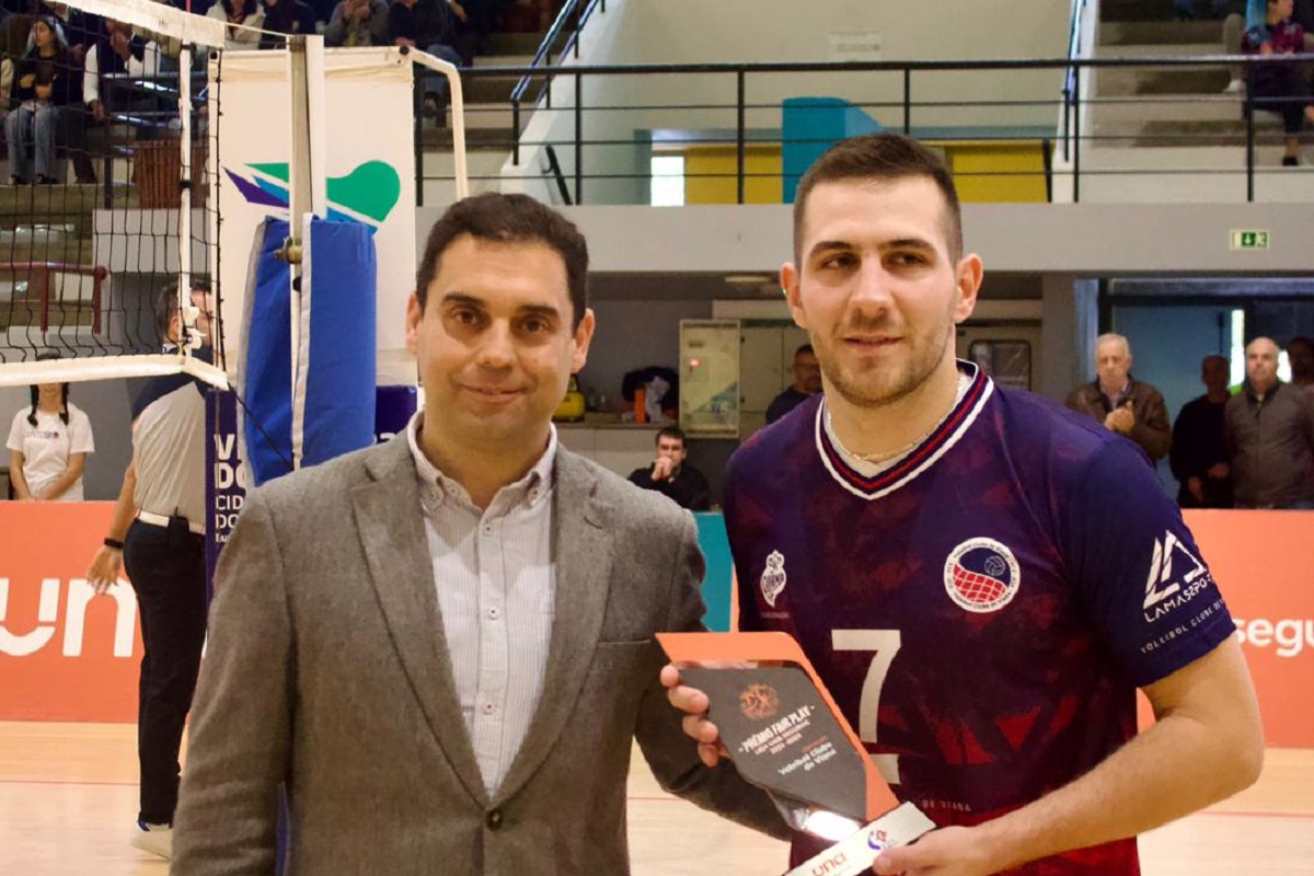 Voleibol Clube de Viana recebe Prémio Fair Play