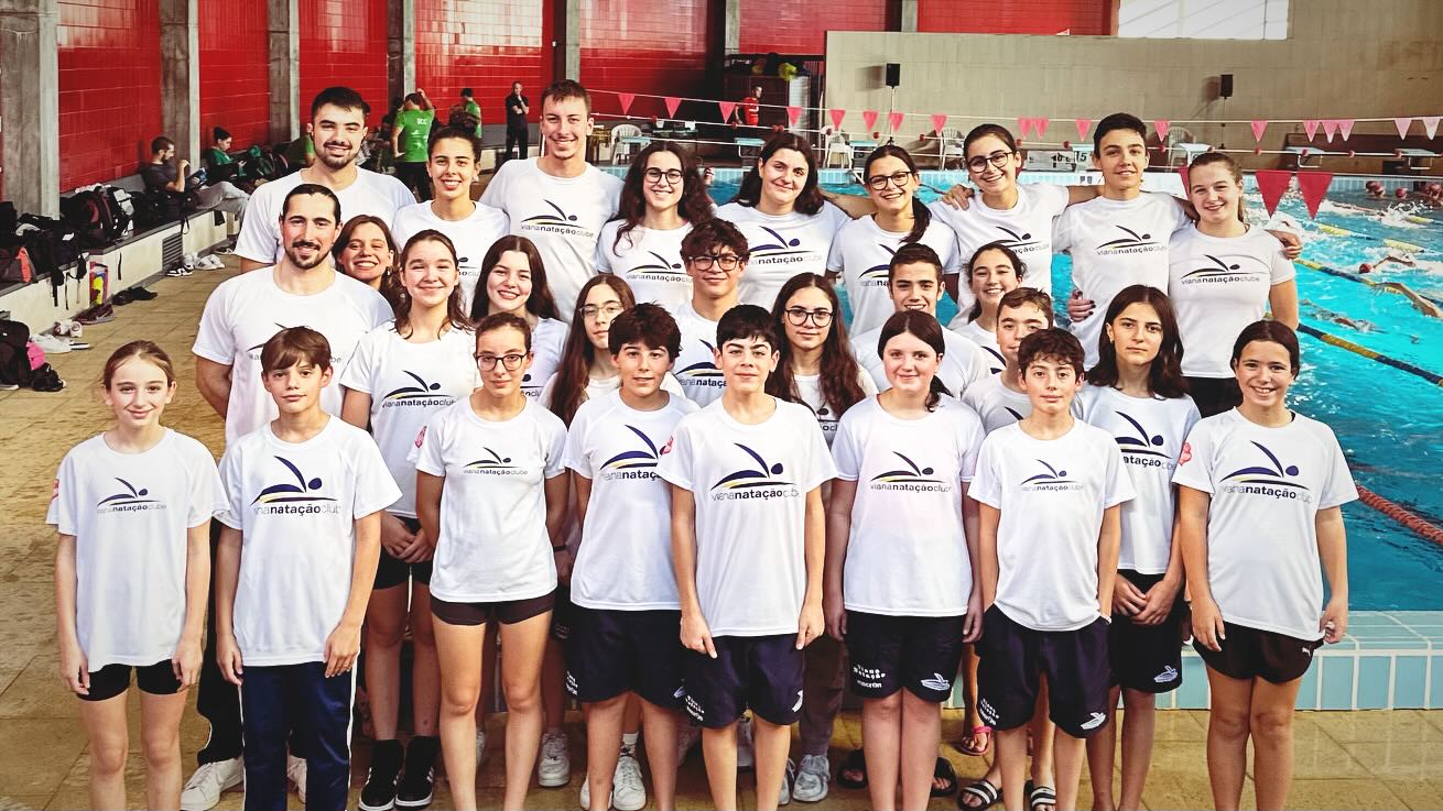 Viana Natação com 73 medalhas no Campeonato Regional Juvenis, Juniores e Seniores