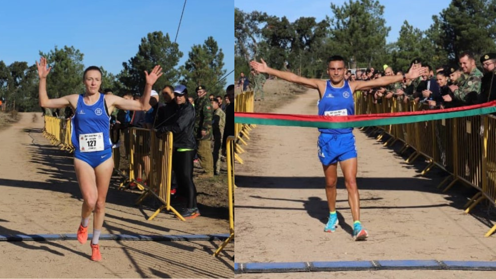 Joana Gomes e Ricardo Dias são Campeões Nacionais do Exército