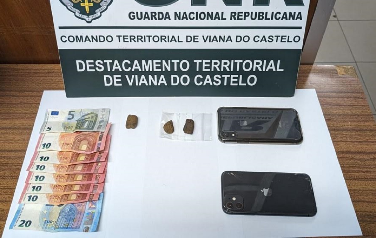 Dois jovens detidos por tráfico de droga em Viana do Castelo
