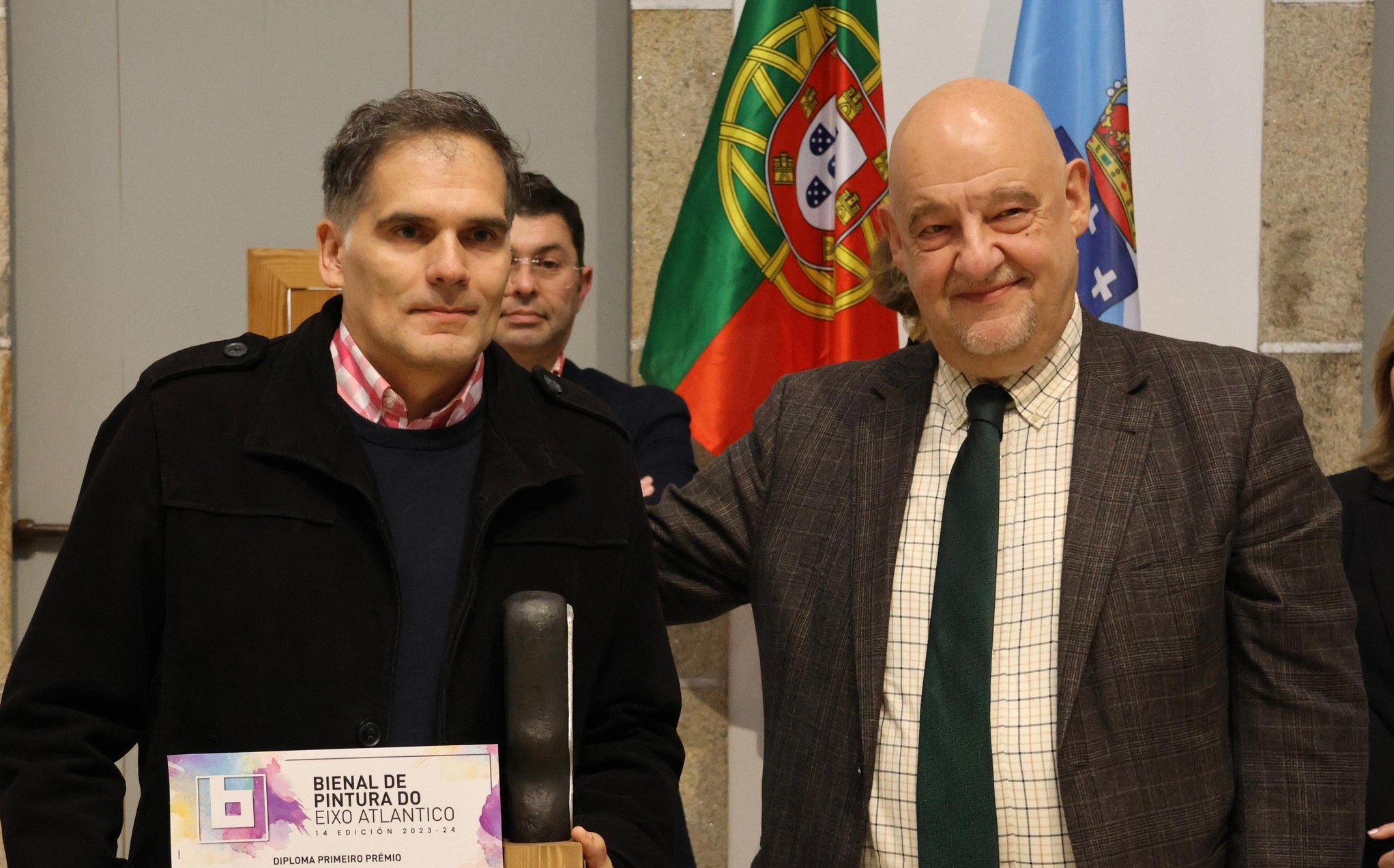 Artista de Monção vence 1º prémio da XIV Bienal Eixo Atlântico