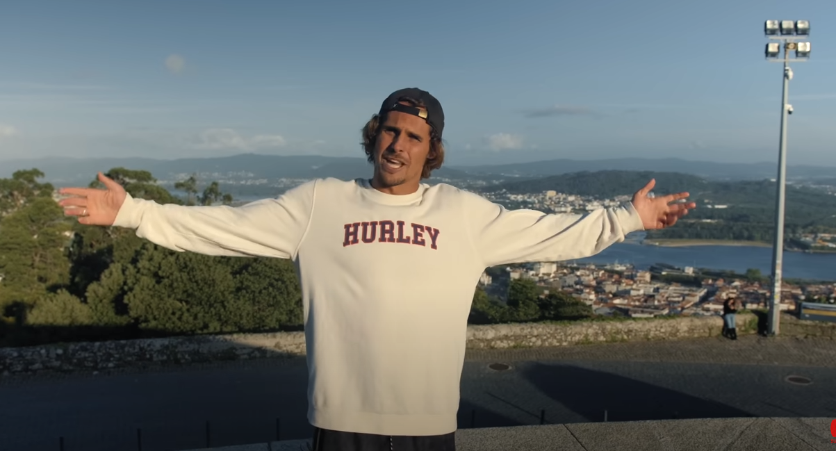 Surfista Nic von Rupp mostra “os segredos” de Viana do Castelo