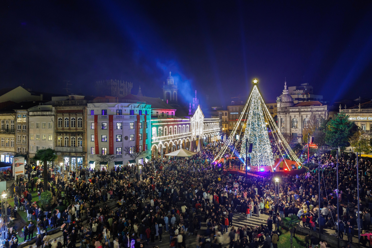 “Braga é Natal” arranca hoje com concerto de André Sardet e inauguração da iluminação de Natal