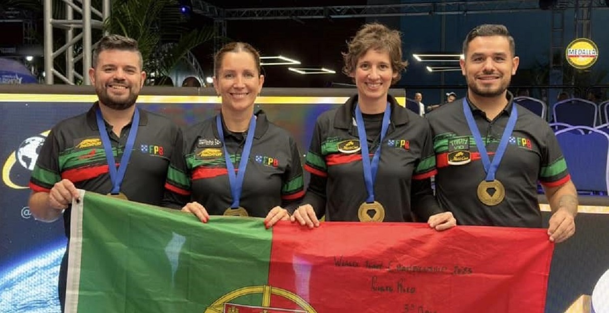 Vânia Franco ajuda Portugal a conquistar 3º lugar no Campeonato do Mundo de Pool