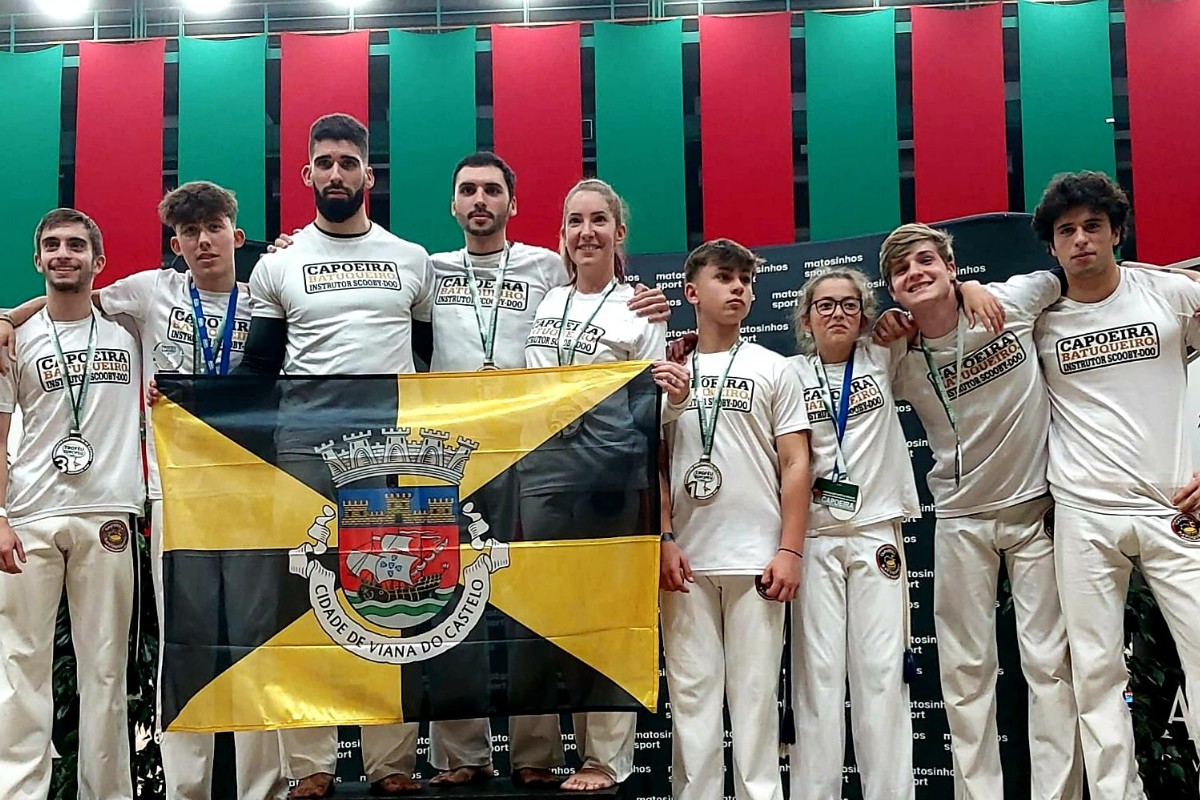 Capoeira de Viana do Castelo conquista 7 medalhas de ouro