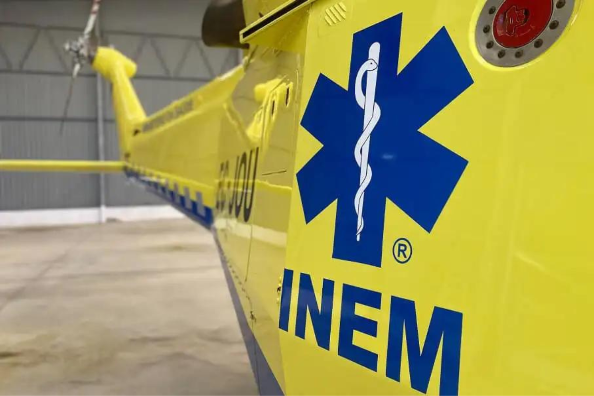 Dois dos quatro helicópteros do INEM deixam de operar à noite