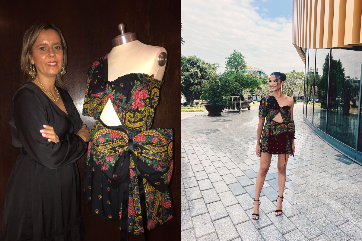 Vestido “vianense” brilha no Vietname