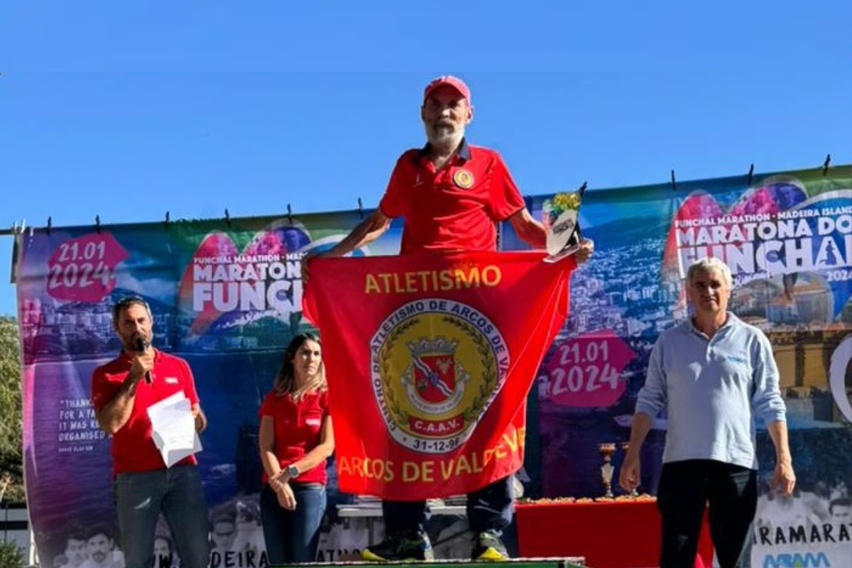 Joaquim Sá Campeão Nacional de Maratona M75